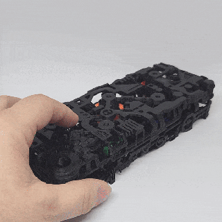 5 Zelle Nexus Depot mechanisch technologisch Wahrscheinlichkeit Quader Matrix 3d print model - Mito3D