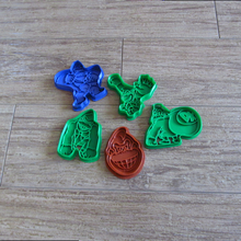 5 cookie cutters donkey kong 3d print model - Mito3D