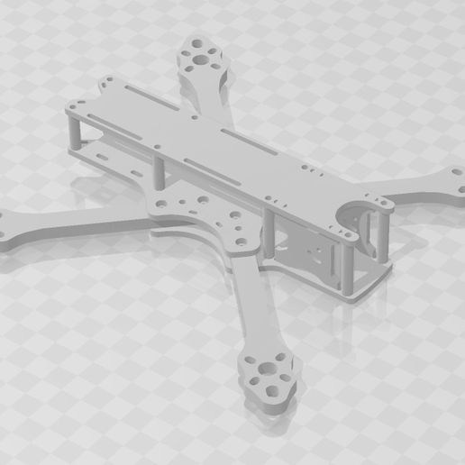 5 quadro Armação 3D print model - Mito3D