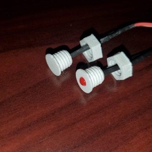 5mm LED Halter Unterstützung einschließlich Nuss Gadget 3d print model - Mito3D