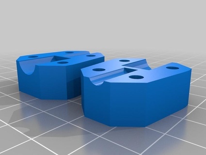 5mm Welle 3 8 Gewinde Stange Kupplung angepasst 3d Drucker Teile 3d print model - Mito3D