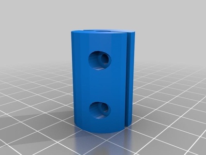 5mm z axis coupler customized parts 3d print model - Mito3D