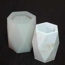 5polygon hoch Schimmel tool vase pot Dekoration conceret 3d print model - Mito3D