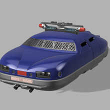 5th elemento policía coche vehiculo juego Taxi zorg industrias 3d print model - Mito3D