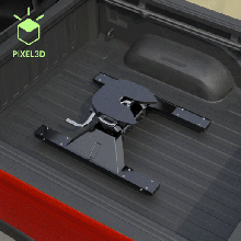 5th wheel hitch - 21a-02 engate para caminhonete 3d print model - Mito3D