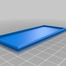 5x2 movement tray 28 mm miniatures games workshop kings of war mantic warhammer toy 3d print model - Mito3D