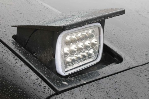 5x7 lampe frontale ampoule support retenue Pontiac fiero phare 1988 automobile auto voitures véhicule 3d print model - Mito3D