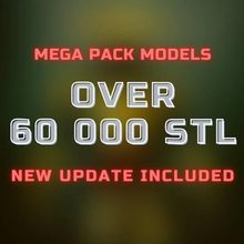 60 000 stl fiiles package update month art 3d 3d print model - Mito3D