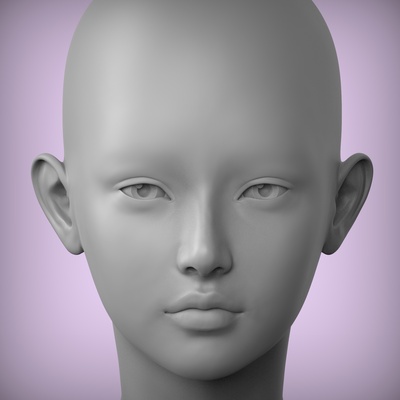 60 kopf bjd puppe realistisch hea lippen nase augen benutzerdefiniert spiel drucken kunst 3d modellieren sammlerstück puppen anpassung drucken design einzigartig gaming 3d print model - Mito3D