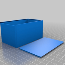 60 x 100 50 caja casa personalizado los contenedores 3d print model - Mito3D