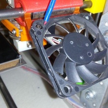 60mm ventilador monte transporte rebelde v32 ferramenta ii 3d impressora partes 3d print model - Mito3D