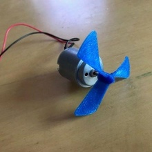 60mm propeller - supports required gadget drone quadcopter robotics 3d print model - Mito3D