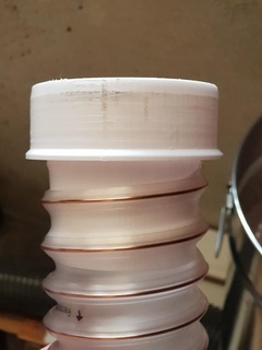 60mm succion tuyau dn75 tube adaptateur vide atelier DIY 3d print model - Mito3D