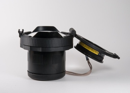 67mm Cadre titulaire soutien nauticam 4 pouce large angle Port 3d abs marin logement caméra 3d print model - Mito3D
