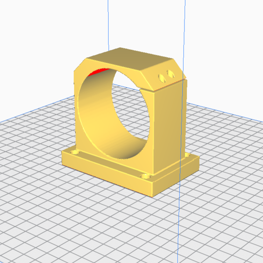 69mm dewalt 611 cnc huso montar foxalien 4040xe herramienta Dewalt 3D print model - Mito3D