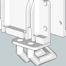 6 4 mm Tube Kühlung Mendel Mono dreifarbig Werkzeug Luft Leitung Schlauch reprappro 3d Drucker 3d print model - Mito3D