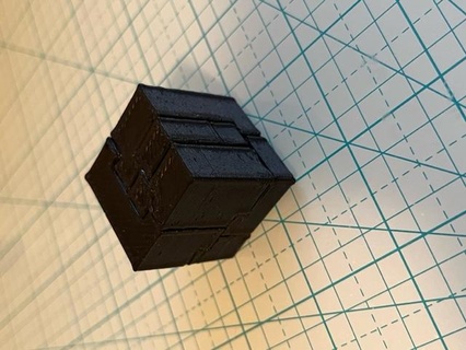 6 piece puzzle cube 3d print model - Mito3D