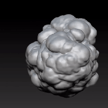 6 küçük bulutlar baskı 3d print model - Mito3D