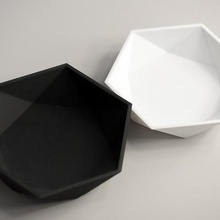 6gon design bowl art math 3d print model - Mito3D