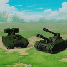 6mm aa tank 6mm vehicles 3d print model - Mito3D