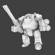 6mm additional weapons walking tomb 1 3d_printing 3d print model - Mito3D