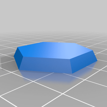 6mm biselado base hexagonal de la herramienta La impresión en 3d 3d print model - Mito3D