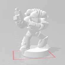 6mm brother crayg - rigged 3d print model - Mito3D