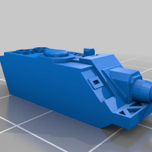 6mm cosmo del caballero de punisher breacher tanque remix juego épica epic40k escala space marine el vindicador juguete accesorios 3d print model - Mito3D