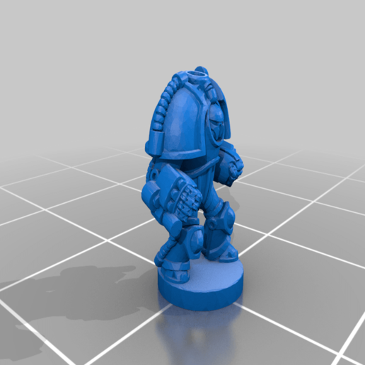 6mm cosmo knight saturn tacdread infantry assault config game 30k 40k centurian saturnine saturnite space marine terminator warhammer toy 3D print model - Mito3D