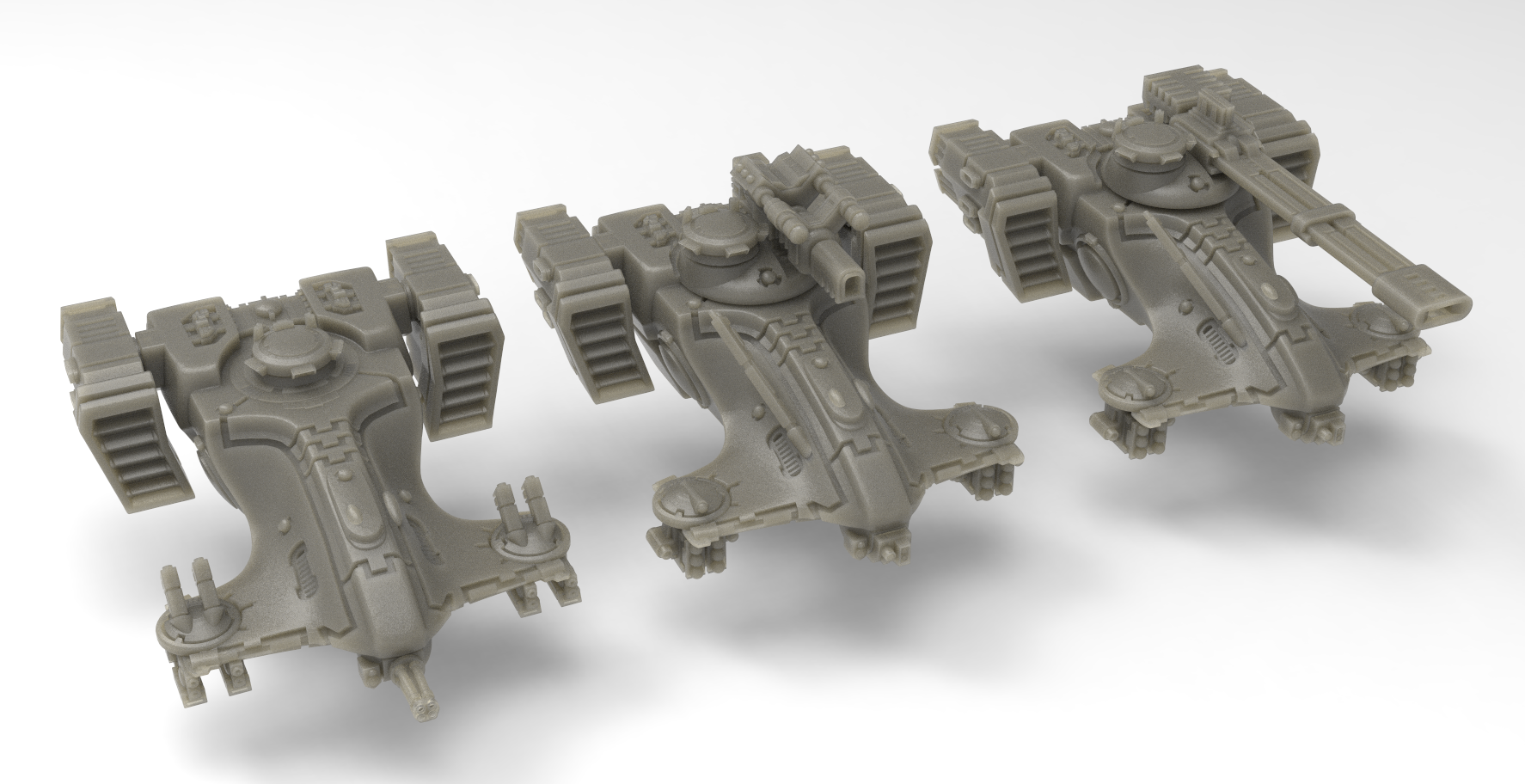 6mm hover vehicles 3D print model - Mito3D