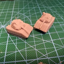 6mm infantry fighting vehicle 3d print model - Mito3D