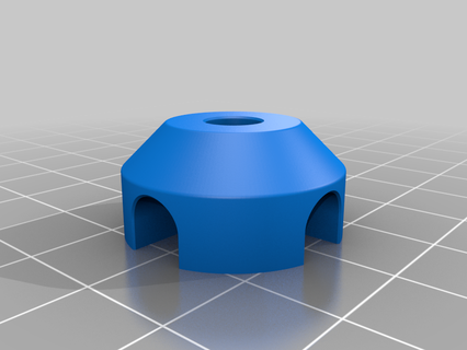 6mm infusion connector 3d print model - Mito3D