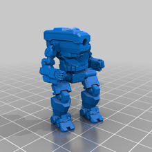 6mm mech named after bulbous backed people 4g & 4h game american mecha fighttech pgi stompyrobots model robots 3d print model - Mito3D