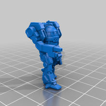 6mm mech named short bow game american mecha fighttech stompyrobots model robots 3d print model - Mito3D