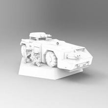 6mm tekerlekli apc sömürge denizciler 3d print model - Mito3D