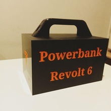 72000 mah revolt 6 powerbank tool charger usb camping 3d print model - Mito3D