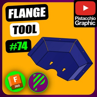 74 flange tool fusion 360 pistacchio graphic 3d print model - Mito3D
