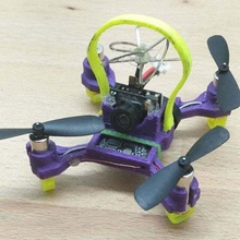 75mm micro quad frame jeu r c véhicules quadcopter quadricoptère miniquad cadre fpv brossé 3d print model - Mito3D