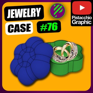 76 jewelry case fusion 360 pistacchio graphic 3d print model - Mito3D