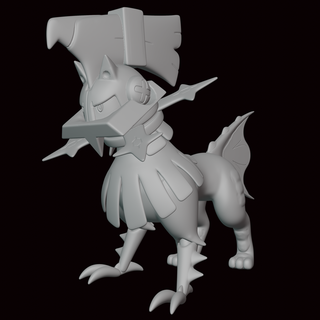 772 tip boş pokemon şekil Sanat pokemon şekil heykel video oyunu video oyunları minyatür heykel fanart heykelcik Alola tip boş pokemon Güneş ay 3d print model - Mito3D