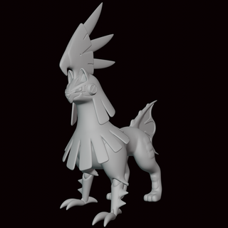 773 silvally Pokémon Zahl Kunst Statue Videospiel Videospiele Miniatur Skulptur Fan Art Figur alola Sonne Mond 3d print model - Mito3D