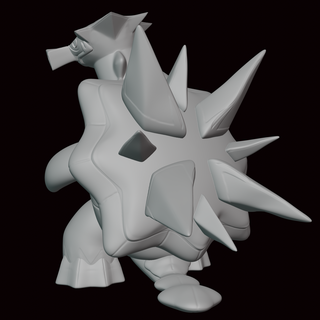 776 Turtonator Pokémon Zahl Kunst Statue Videospiel Videospiele Miniatur Skulptur Fan Art Figur alola Sonne Mond 3d print model - Mito3D