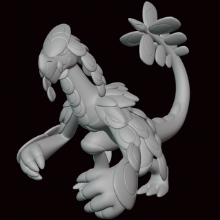 784 kommo Pokémon Zahl Statue Videospiel Videospiele Miniatur Skulptur Fan Art Figur alola Sonne Mond 3d print model - Mito3D
