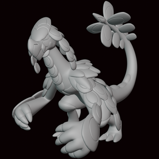 784- kommo-o pokemon figure statue videogame videogames miniature sculpture fanart figurine alola sun moon 3d print model - Mito3D