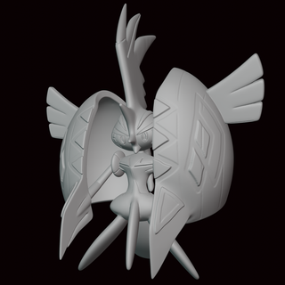 785 atto proprietà koko Pokemon figura statua video gioco videogiochi miniatura scultura fan art figurina alola sole Luna 3d print model - Mito3D