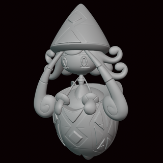 786 Urkunde lele Pokémon Zahl Statue Videospiel Videospiele Miniatur Skulptur Fan Art Figur alola Sonne Mond 3d print model - Mito3D