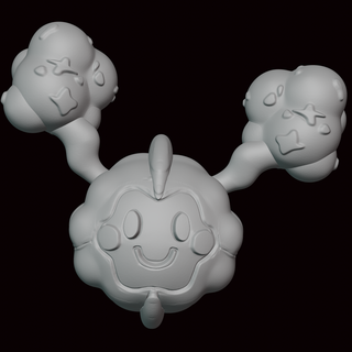 789 cosmog pokemon figura estatua videojuego videojuegos miniatura escultura arte fan figurilla alola Dom Luna 3d print model - Mito3D