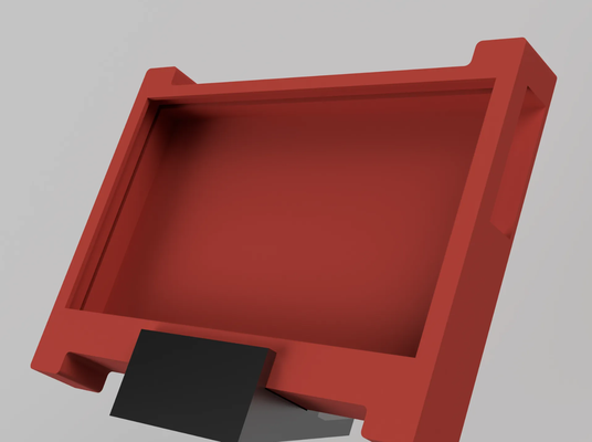 7 pouce écran cas gaine supporter outils 3d print model - Mito3D