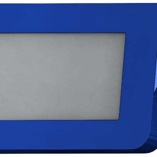 7 inch touchscreen design case tool lcd screen display housing pi raspberry rpi mount electronics 3D print model - Mito3D