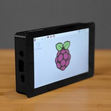 7 portable raspberry pi multi-tactile de la tablette outil 3d print model - Mito3D